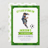 Einladung zur Geburtstagsparty (Vorne/Hinten)