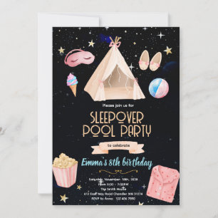 Einladung zur Geburtstagsparty am Slumber Pool