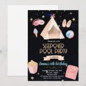 Einladung zur Geburtstagsparty am Slumber Pool (Vorne/Hinten)