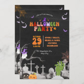 Einladung zur Geburtstagsparty Halloween
