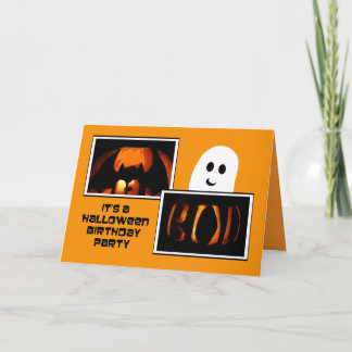 Einladung zur Geburtstagsparty Halloween