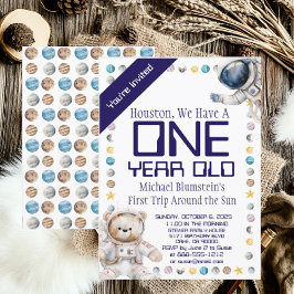 Einladung zur Geburtstagsparty im Weltraum nach Ma