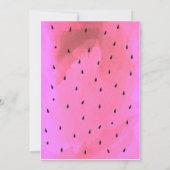 Einladung zur Geburtstagsparty in Melon (Rückseite)