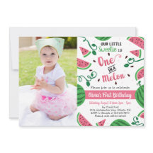 Einladung zur Geburtstagsparty in Melon