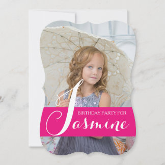 Einladung zur Geburtstagsparty niedlicher Kleine M