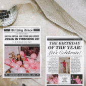 Einladung zur Geburtstagszeitung am 21. Geburtstag