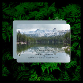 Einladung zur Gedenkstätte, Berge und See