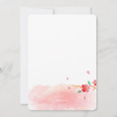 Einladung zur Gedenkstätte für Kirchenblüten (Rückseite)