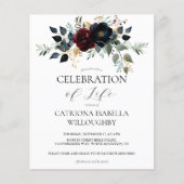 Einladung zur Gedenkveranstaltung der Marine in Bu (Vorderseite)