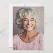 Einladung zur Gedenkveranstaltung "Dusty Blue and (Rückseite)