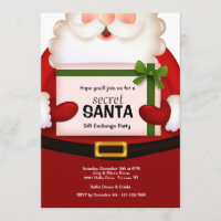 Einladung zur geheimen Weihnachtsfeier