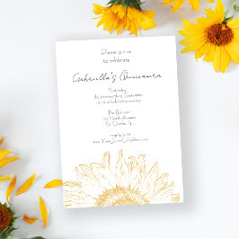 Einladung zur Gelben Sonnenblume