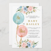 Einladung zur Genderoffenbarung (Vorne/Hinten)