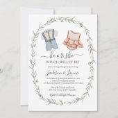 Einladung zur Genderoffenbarung, Vintage Genderfor (Vorderseite)