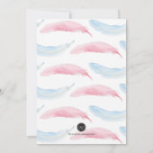 Einladung zur Geschlechtsoffenbarung (Rückseite)