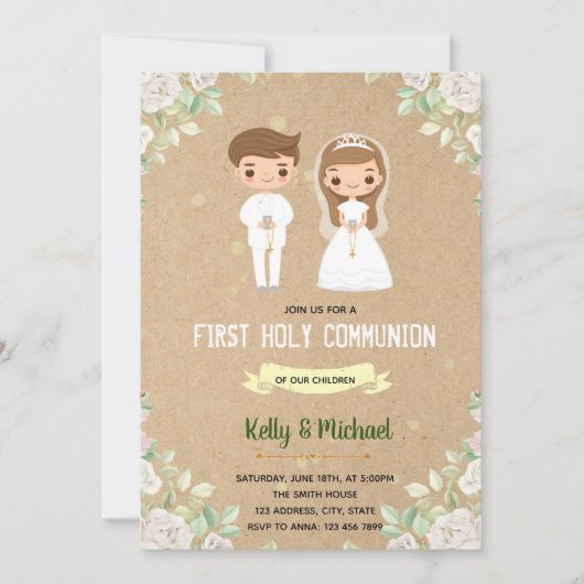 Einladung zur Geschwistergemeinschaft (Vorderseite)