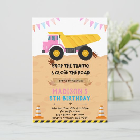 Einladung zur Giralkonstruktion (Stehend Vorderseite)