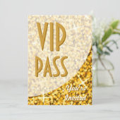 Einladung zur "Gold"-Kurve "VIP Pass" (Stehend Vorderseite)