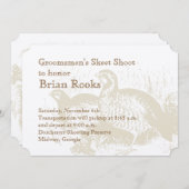 Einladung zur Golden Quail Plantage (Vorne/Hinten)