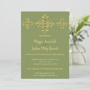 Einladung zur Goldhochzeit