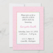 Einladung zur Graduationspartei Foto (Rückseite)