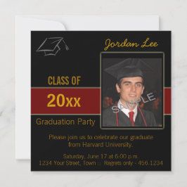 Einladung zur Graduationspartei Foto