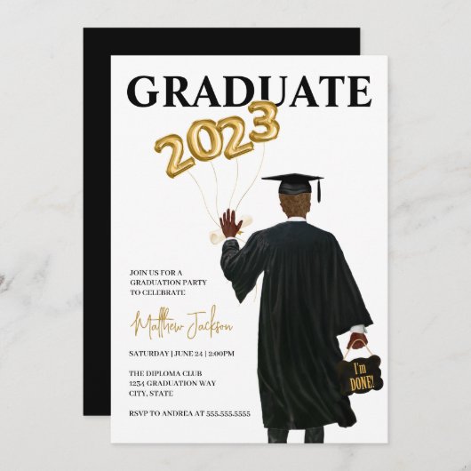 Einladung zur Graduiertengruppe (Vorne/Hinten)