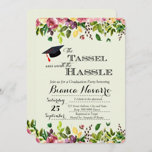 Einladung zur Graduiertengruppe (Vorne/Hinten)