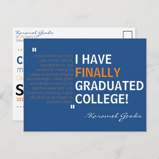 Einladung zur Graduiertengruppe (Vorne/Hinten)