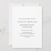 Einladung zur Graduiertengruppe mit Foto (Rückseite)