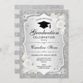 Einladung zur Graduiertengruppe - Silver White (Vorne/Hinten)