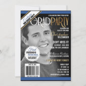 Einladung zur Graduiertenparty (Vorderseite)