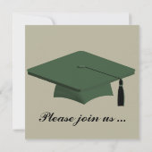 Einladung zur Graduierung (Rückseite)