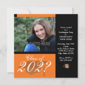 Einladung zur Graduierung (Vorderseite)