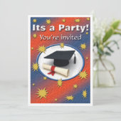 Einladung zur Graduierung (Stehend Vorderseite)