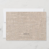 Einladung zur Graduierung (Rückseite)