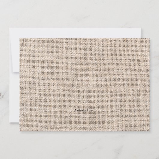 Einladung zur Graduierung (Rückseite)