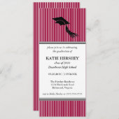 Einladung zur Graduierung (Vorne/Hinten)