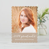 Einladung zur Graduierung| Kraftpapier 2014 (Stehend Vorderseite)