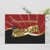 Einladung zur Graduierungspartei (Stehend Vorderseite)