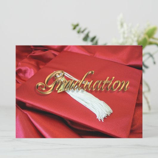 Einladung zur Graduierungspartei (Stehend Vorderseite)