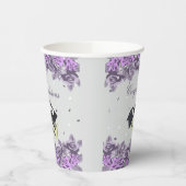 Einladung zur Graduierungspartei 2024 Pappbecher (Links)