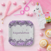 Einladung zur Graduierungspartei 2024 Pappteller (Party)