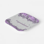 Einladung zur Graduierungspartei 2024 Pappteller (Gewinkelt)