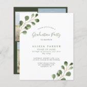 Einladung zur Graduierungspartei für Haushalt 4 Fo (Vorne/Hinten)