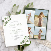 Einladung zur Graduierungspartei für Haushalt 4 Fo Flyer