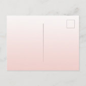 Einladung zur Graduierungspartei - Rosa Kappe 2025 Postkarte (Rückseite)