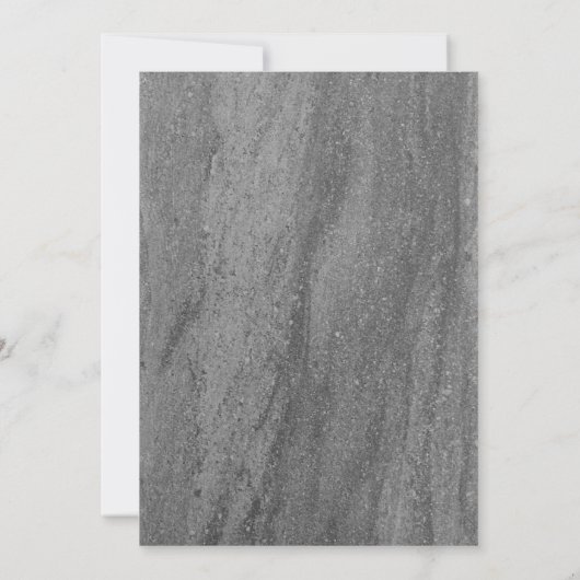 Einladung zur Granitfeier (Rückseite)