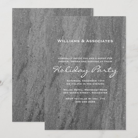 Einladung zur Granitfeier (Vorne/Hinten)