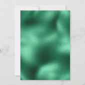 Einladung zur Green and Gold Graduation Party (Rückseite)